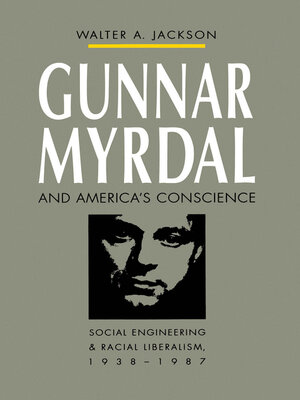 cover image of Gunnar Myrdal and America's Conscience